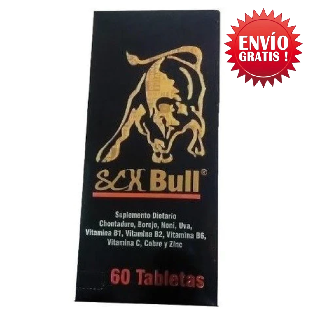 Potencializador Sexual Sex Bull X60 Luegopago 